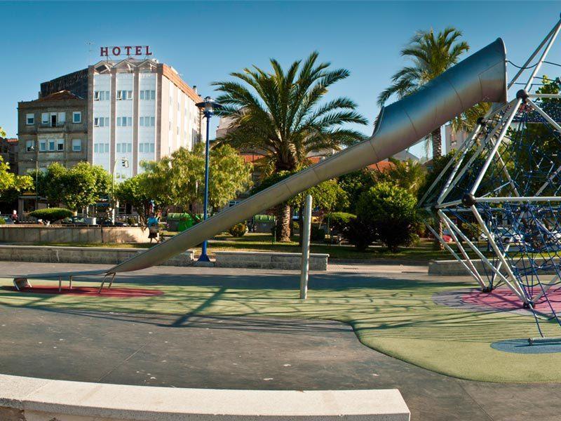 Hotel Airiños 3* Cangas do Morrazo Exterior foto